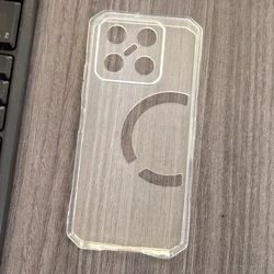 Premium Soft Silicone Protective Phone Case - Durable TPU Cover & Stylish Back Shell Design for Blade GT Pro (Transparent)