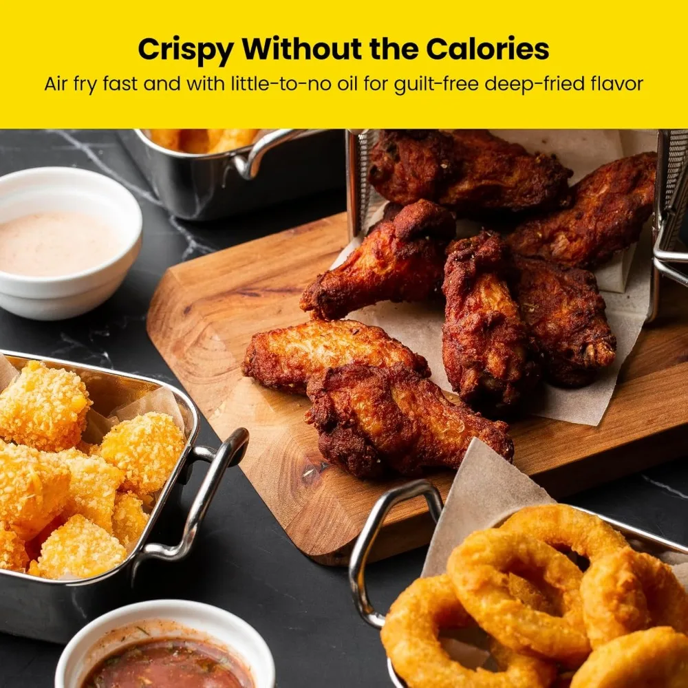 Multifunctional Digital Air Fryer+ Rotisserie, Dehydrator, Convection Oven, 17 Touch Screen Presets Fry, Roast, Dehydrate, Bake 5