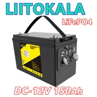 LiitoKala 12V 300Ah 200Ah LiFePO4 batterie 100Ah 120Ah 150Ah camping-cars étanche voiturette de Golf batterie tout-terrain hors réseau énergie solaire 1