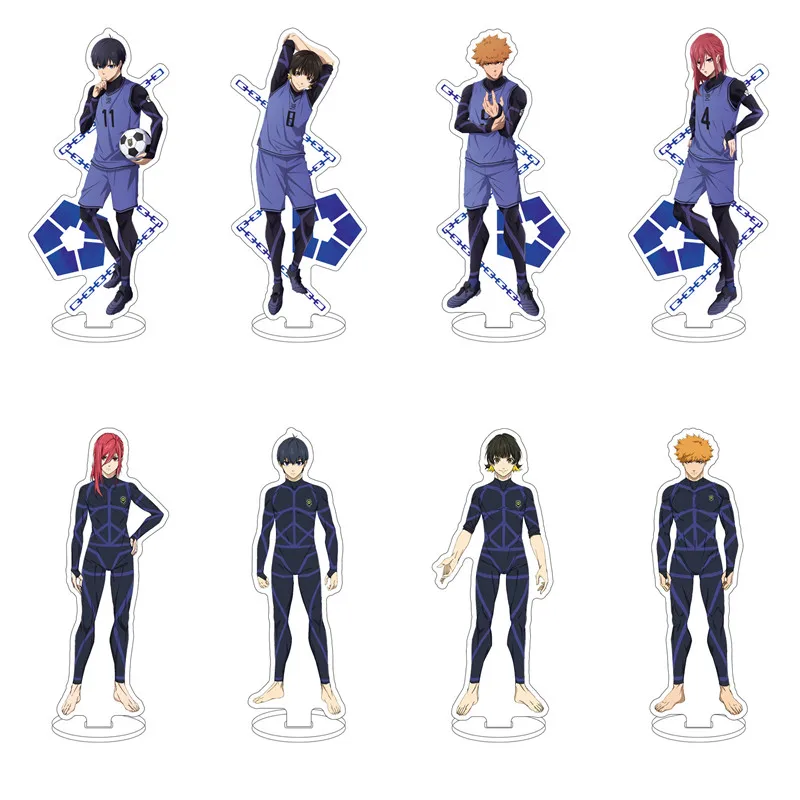 Anime Figures Blue Lock Acrylic Stand Isagi Yoichi Double-sided Model Plate  Desk Decor Standee Sign Keychain For Fans Gift Props - Key Chains -  AliExpress