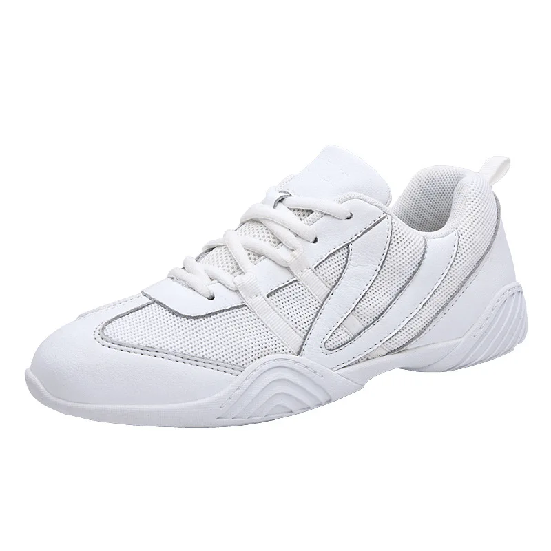 Women Children Competitive Aerobics Cheerleading Gymnastics Training Competition Soft Soled Square Dance Shoes
