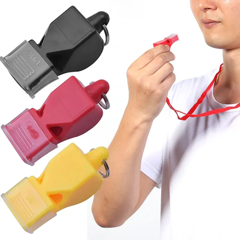 Sport whistle sports whistle Outdoor Survival School Company Game Tools Football Basketball Running Sports Training Referee Coach Plastic Whistle