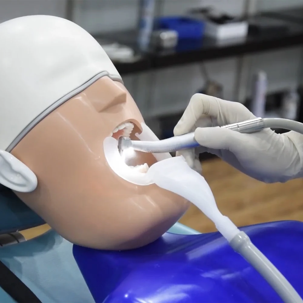 

Dental Oral Dry Field System Dental Orthodontic Lip Cheek Retractor Mouth Opener with Suction System For Dental Chair Materials