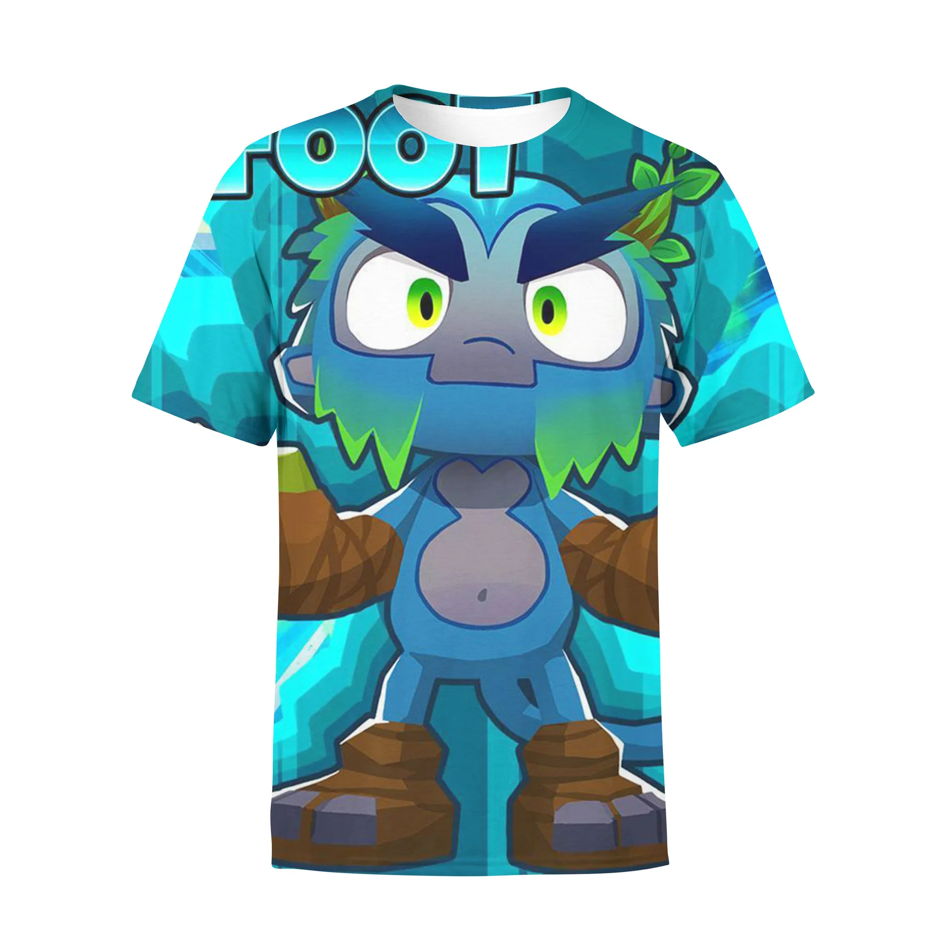 Balloon Tower Defense BLOONS TD6 Loose Breathable Men's and Women's T-shirt 3D Printing 5