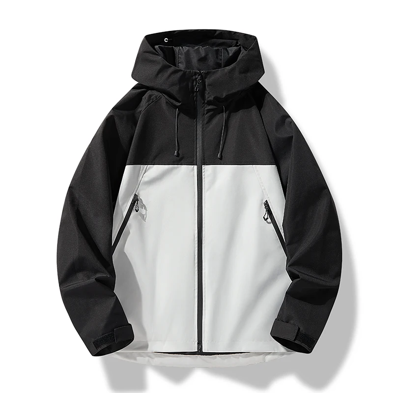 Mens Outdoor Sports Trenchcoat Autumn Winter Windproof Waterproof Couple Jacket