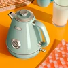 Green 1.8L Retro Thermometer Automatic Electric Kettle Water Boiler Fast Heating 304Stainless Steel 1200w 5