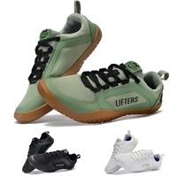 35-45 Unisex Gym Lightweight Sports Hard Pull Squat Training Shoe Pro Hook & Loop Weightlifting Shoes Outdoor Casual Sports Shoe 1