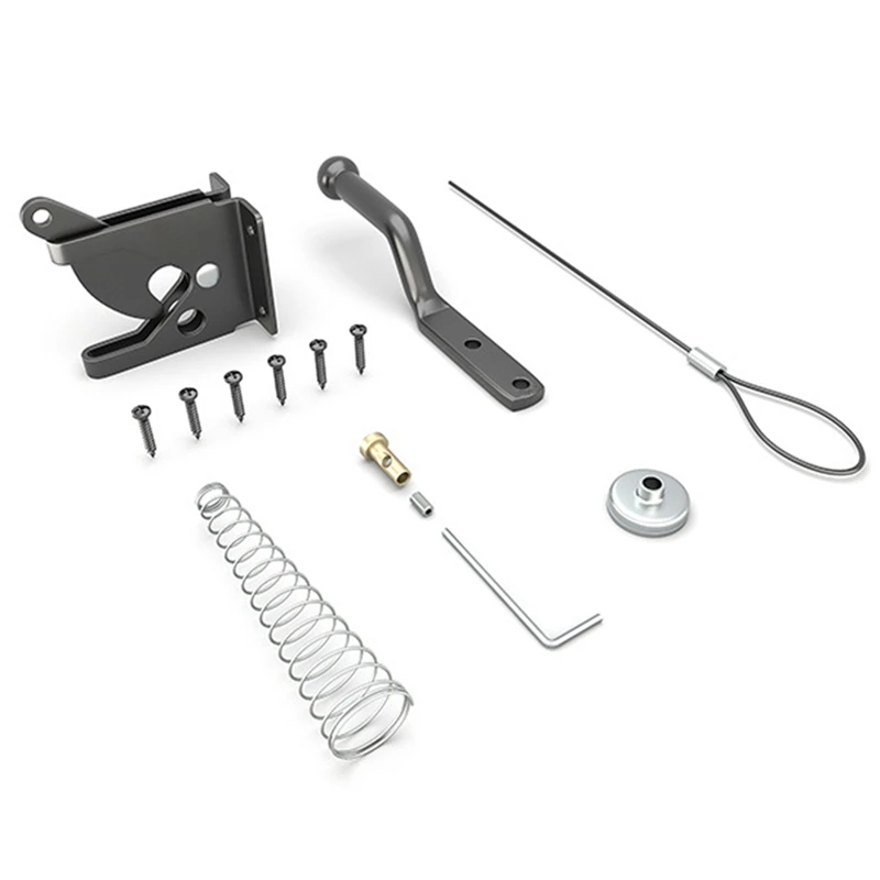 

Сверхмощная Автоматическая защелка, забор, защелка, пряжка, ремень, веревка, Запираемая дверь, пружинная молния, автоматический навесной замок, домашняя фурнитура