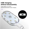 SEAMETAL Mini Touch Light for Car USB Rechargeable Led Light Magnetic Reading Lamp Gentle Illumination for Car Floor Trunk Hood 2