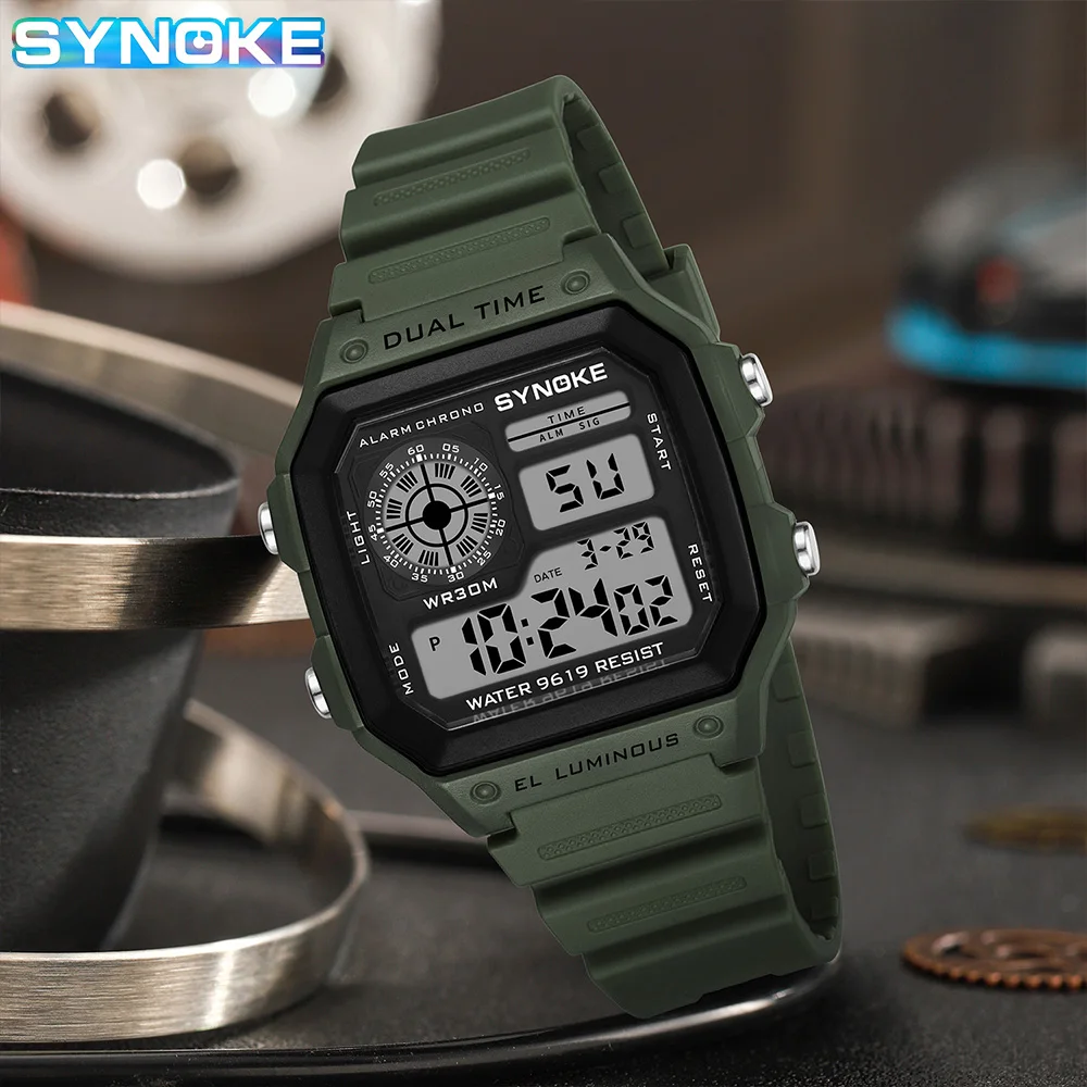 Luminous Multifunction Waterproof Sports Wristwatch