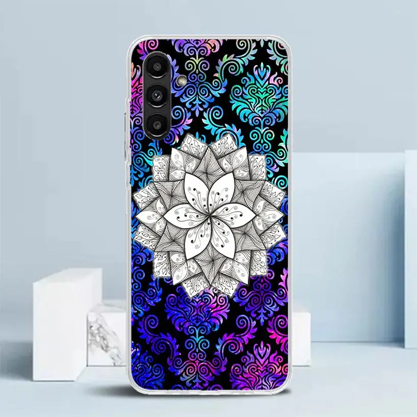Vibrant Totem Mandala Flower Phone Case