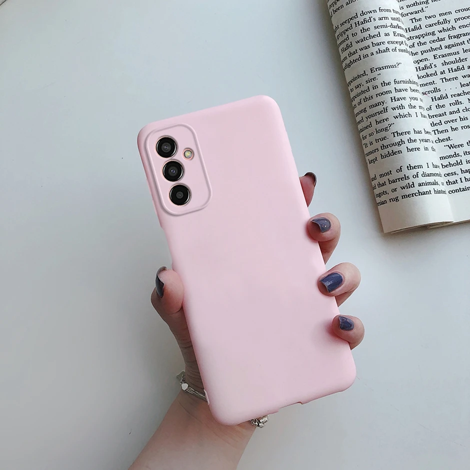 Soft Silicon TPU Plain Phone Case Back Cover