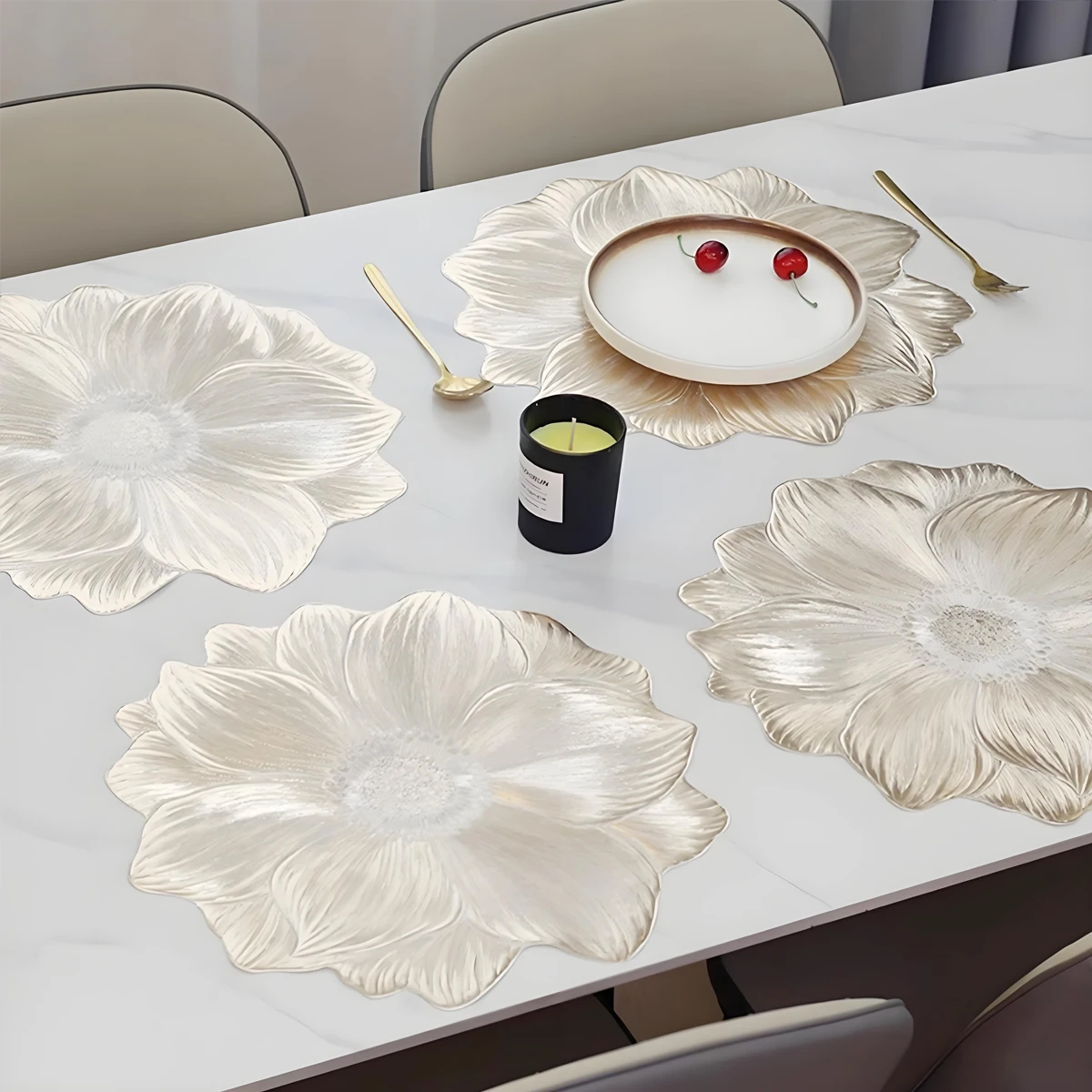 Lotus Heat Resistant Coaster Set 2