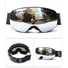 

Coated Children's Skiing Eyewear with Detachable strap Double Layer Anti-Fog Skiing Glasses Winter Equipment Shock Absorbing