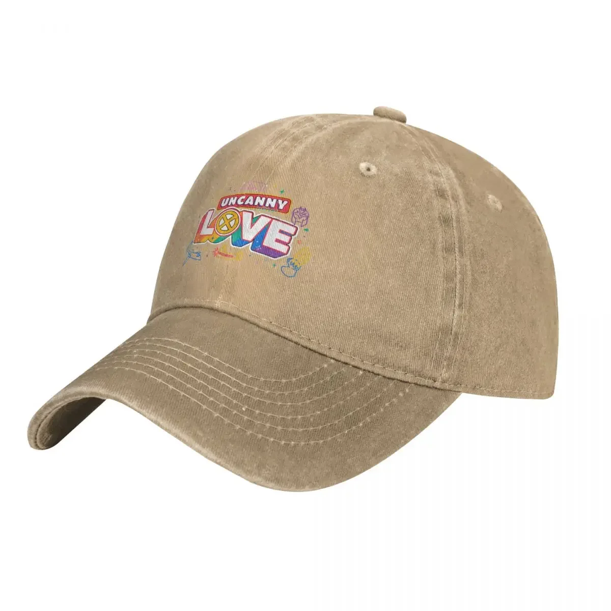 

Uncanny Love Pride Cowboy Hat Caps Hat Luxury Brand Fishing Caps Icon Women'S Hats For The Sun Men'S
