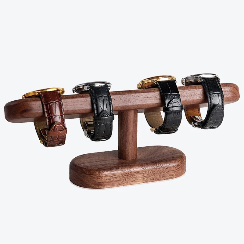 Table Solid Wood Watch Holder Organizer Creative Necklace Watch Stand Display Mechanical Rack Bracelet Necklace Store