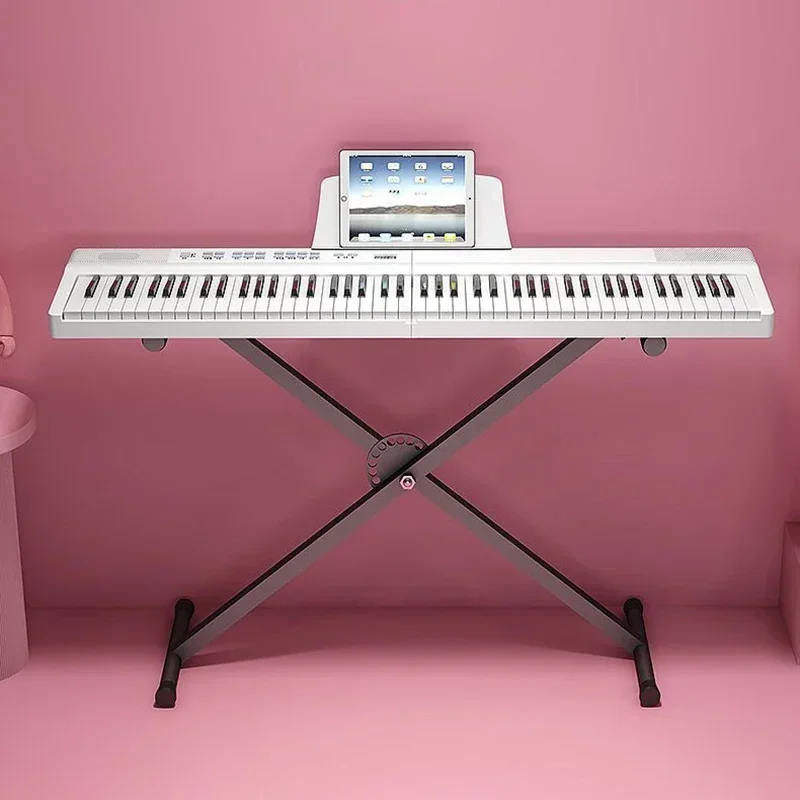 Foldable Piano 88 Keys Midi Bluetooth Adult Electronic Piano Beginners Musical Electric Organ Professional Controller Keyboard