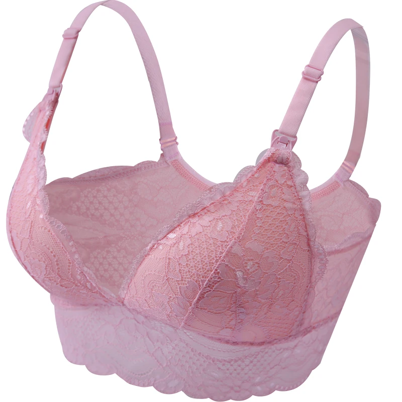 Pregnant women's underwear breast-feeding bras comfortable pregnancy special thin gathered to prevent drooping nursing bra 5