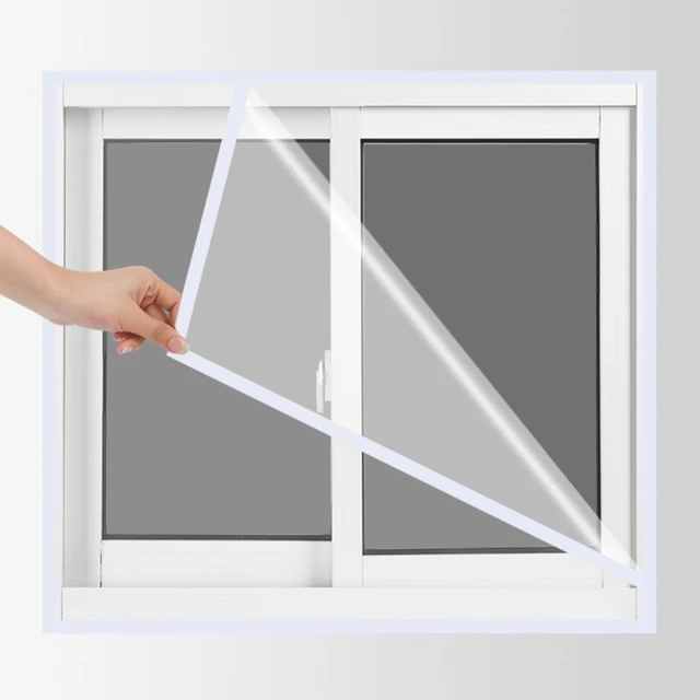 Fenster Wärmedämmung Film Self-Adhesive Warme Schlafzimmer Vorhang Mit  Zipper Fenster Isolation Winter Vorhänge Für Wohnzimmer - AliExpress