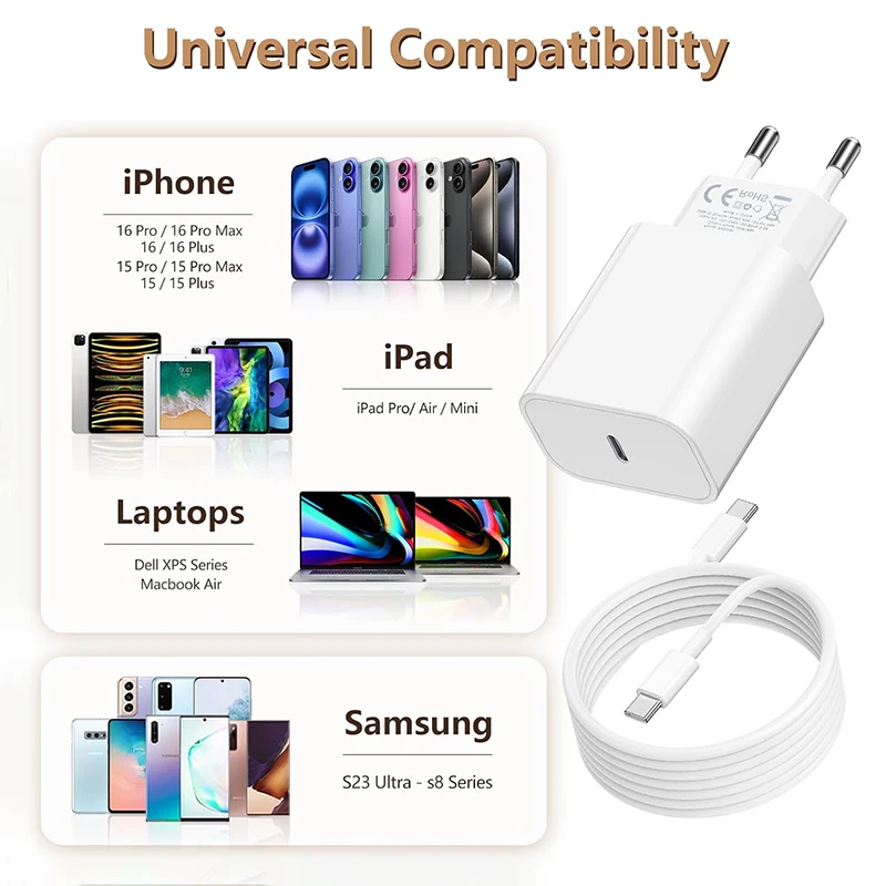 รูปสินค้า ชาร์จเร็ว 40W Type-C สำหรับ iPhone ทุกรุ่น