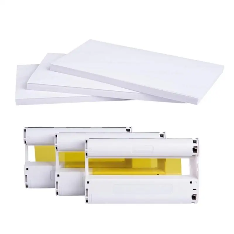 CP1300용 652F CP1200 CP1500 컬러 잉크 카트리지 및 RP-108용 인화지 키트