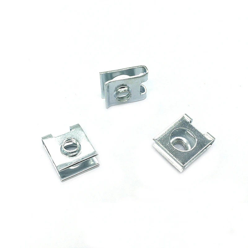 

10 шт. автомобильный Самонарезающий крепежный винт U-образный зажим для M4 M5 M6 винты мотоциклы Защита от ржавчины винтовая Пряжка Железный лист