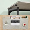 Small Foldable Computer Desk Writing Study Desk Easy Assembly Space-Saving Foldable Laptop 6