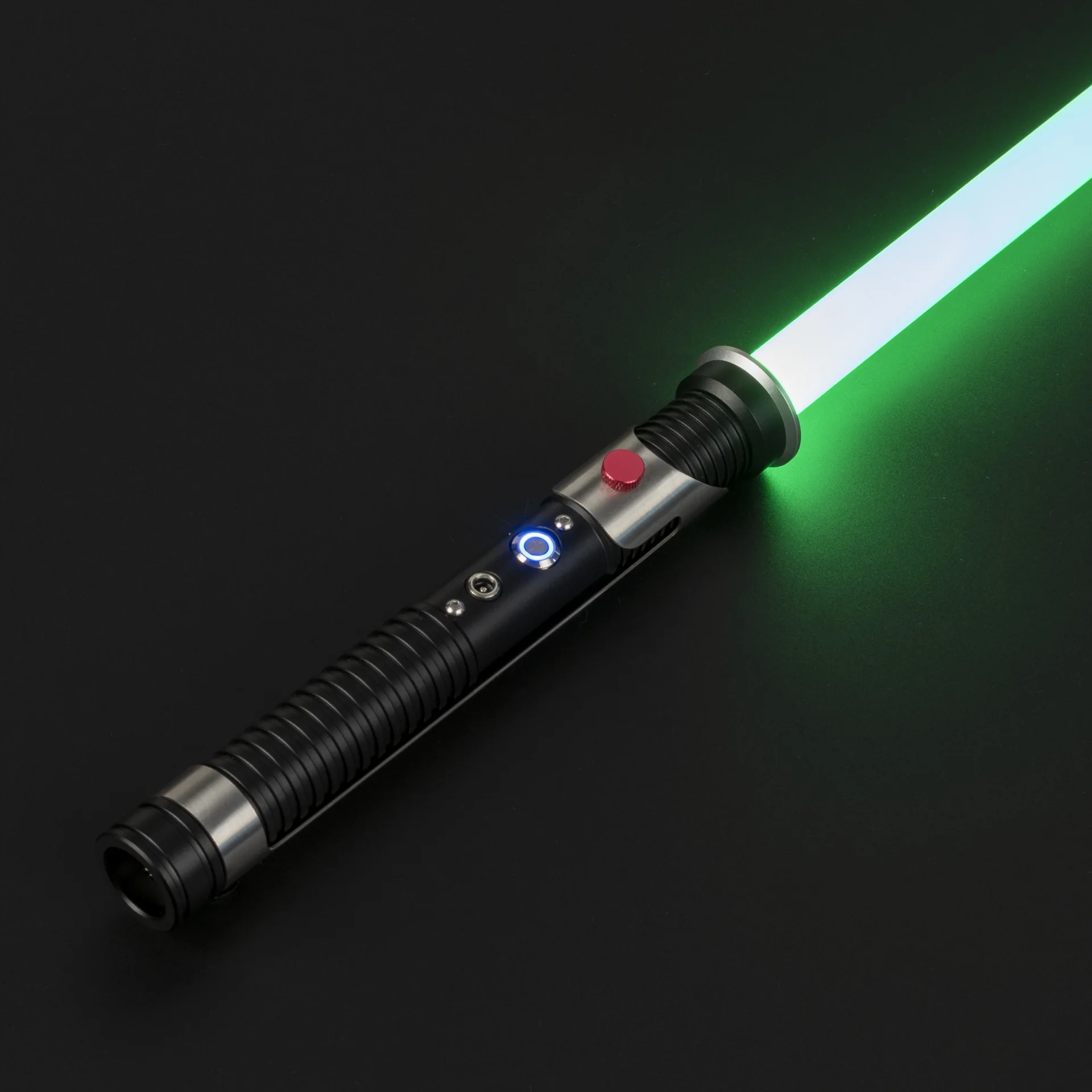 

RGB Lightsaber 6 Sound Effects 12 Colors Metal Light Saber Sonic Toy Heavy Dueling Darth Cosplay LED Toy Boy Gifts
