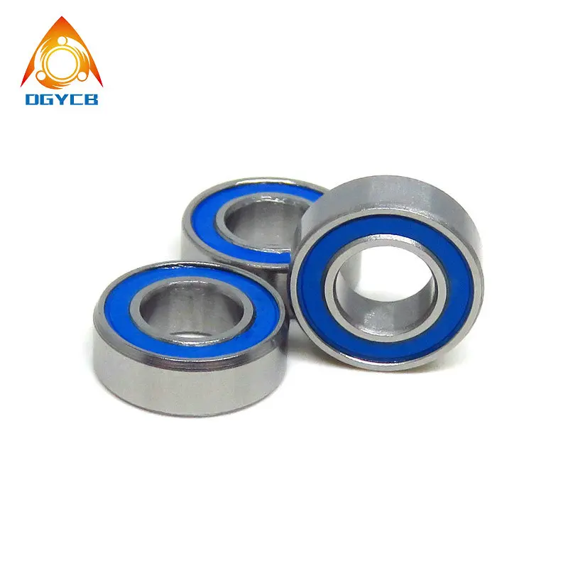 10pcs 3x6x2.5mm MR63 2RS 블루 씰 RC 장난감 볼 베어링 MR63RS L630 3*6*2.5 에어 도구 베어링 MR83 MR84 MR105 MR106 MR115 RS