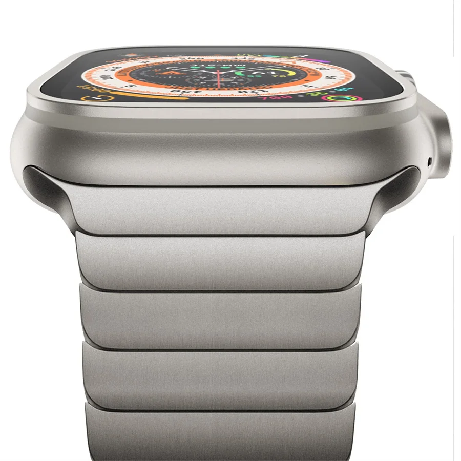 

Link Bracelet for Apple Watch Ultra 49mm 44mm 40mm 38-42-45mm 41mm 316L Stainless Steel Strap iWatch series 8 7 6 5 4 3 SE band