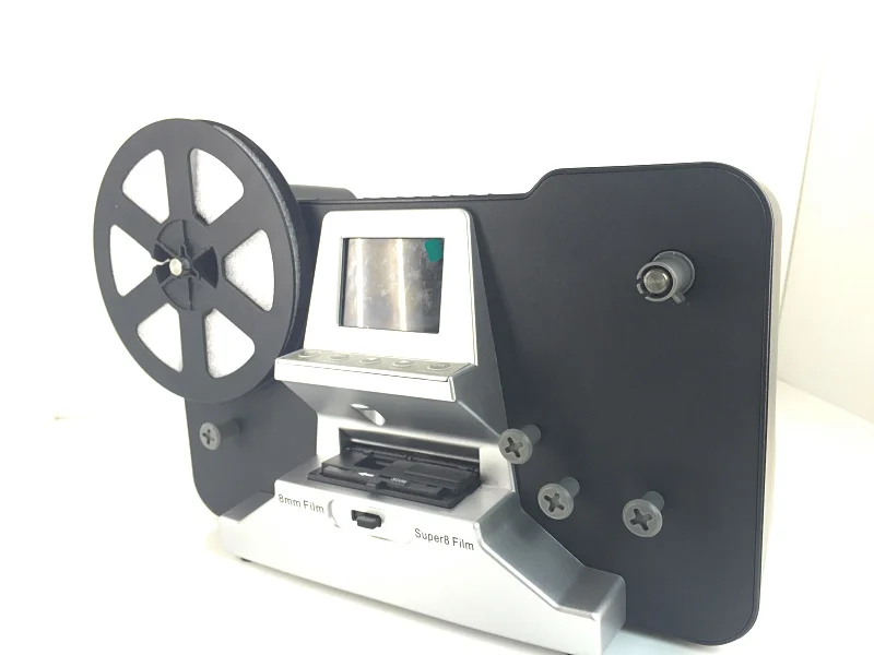Film Scanner 5&3 Reel 8mm Super 8 Roll Digital Video Scanner Movie  Digitizer