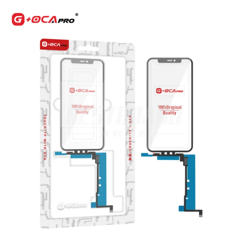 Glass Screen Replacement G + OCA Original Touch Screen Glass with OCA for IPhone X Xs Max 11 12 Pro 11Pro Max Xr Screen Digitizer Outer Panel Replacement glass screen replacement