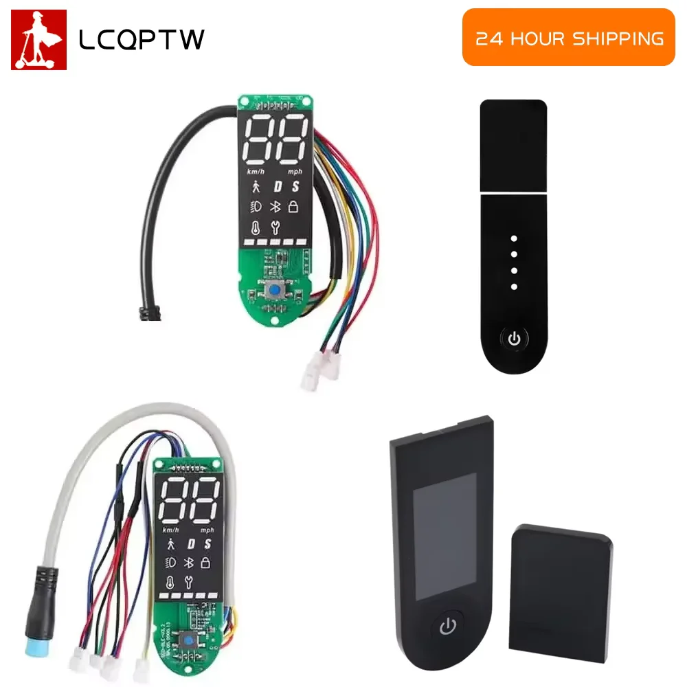 Enhanced Dashboard Circuit Board Assembly with Cover for Electric Scooter Display Panel Screen Case
