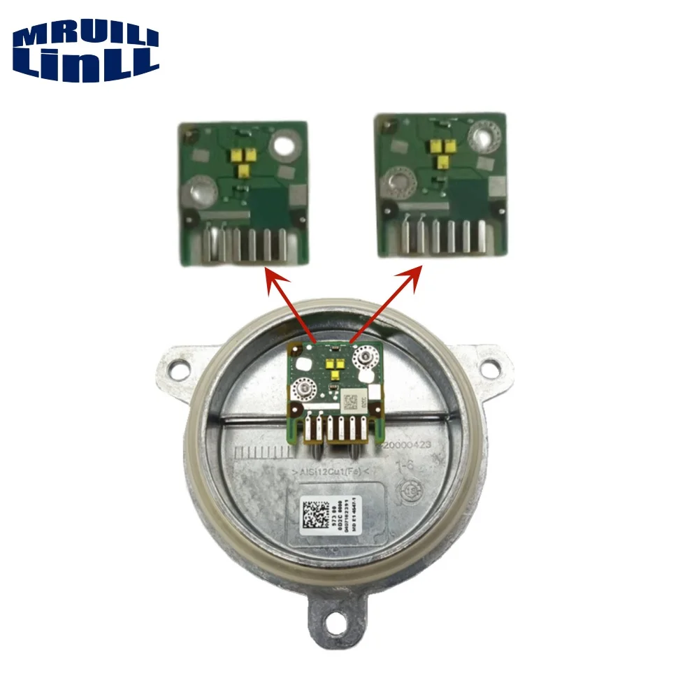 NEW Laser LED Headlight DRL Module LED Plate White Color EU OE# 63119477986 63119477987 For BMW X5 G05 X6 G06 2019-2021 detail image 3