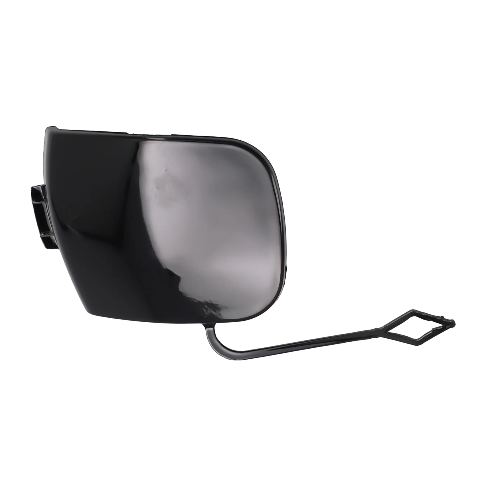 

1pc For MINI For Cooper S F55-F57 Car Front Bumper Tow Hook Eye Cap Cover Black Right-Side Towing Eye Flap 51117337796