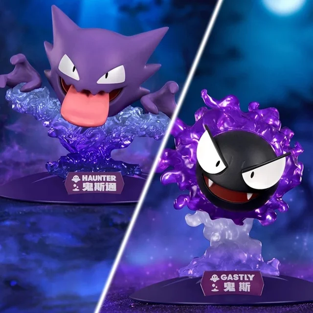 Pokemon Gastly Haunter Action Figures 10cm Funism 2