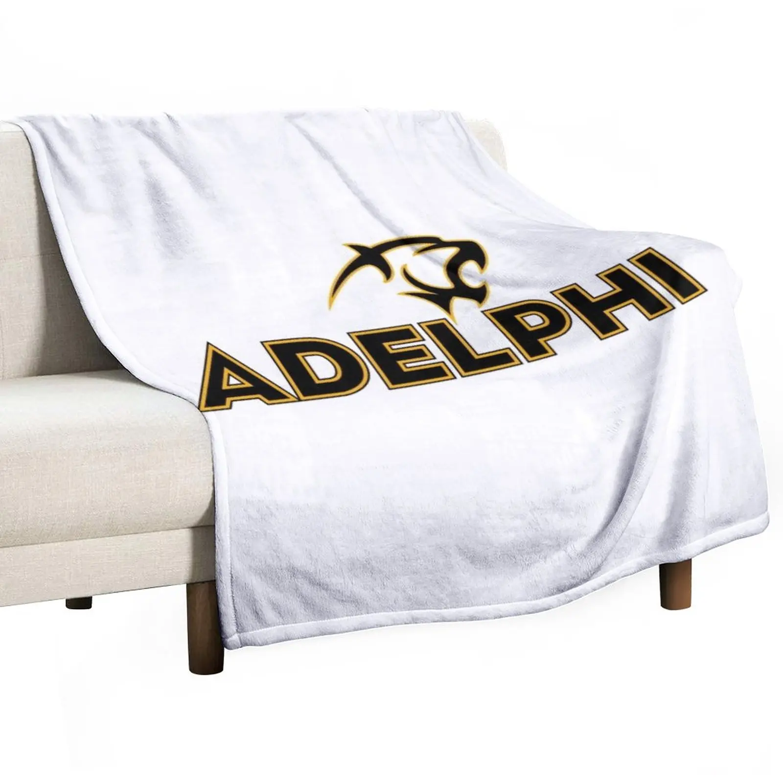 

Adelphi Panthers, Adelphi University logo Throw Blanket Warm Blanket Sofa Blankets Fluffy Blankets Large Decorative Blankets