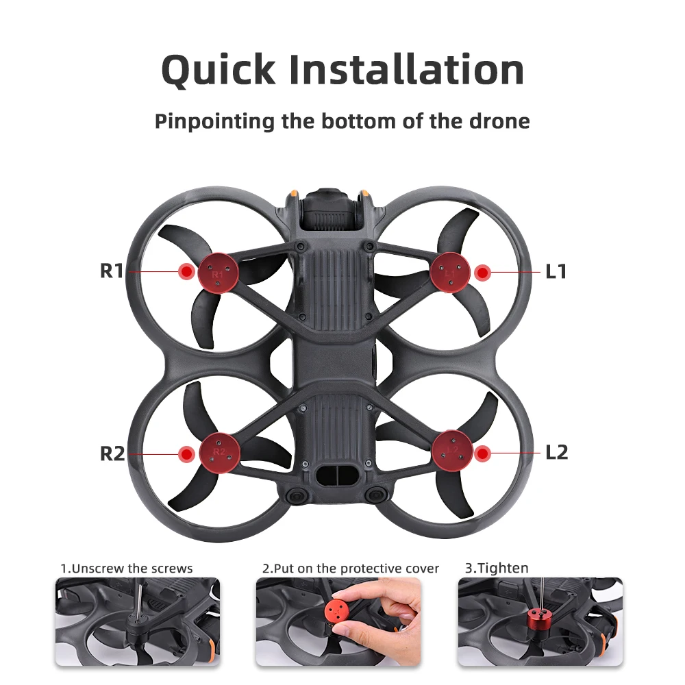 Bottom Protective Cover for DJI AVATA 2 Foot racks Bottom Wear Proof Moisture Protection Foot Drone Accessory