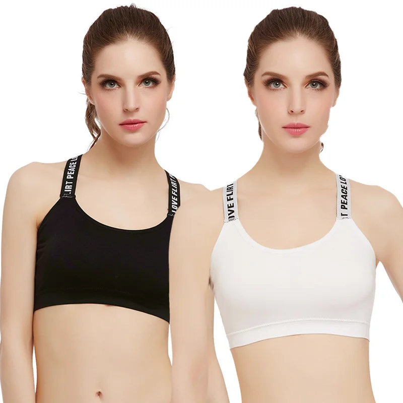 

Running Underwear Push Up Seamless Yoga Top Bra Sport Bra Women Stretch Workout Tank Top Seamless Fitness Yoga Padded Sports Bra