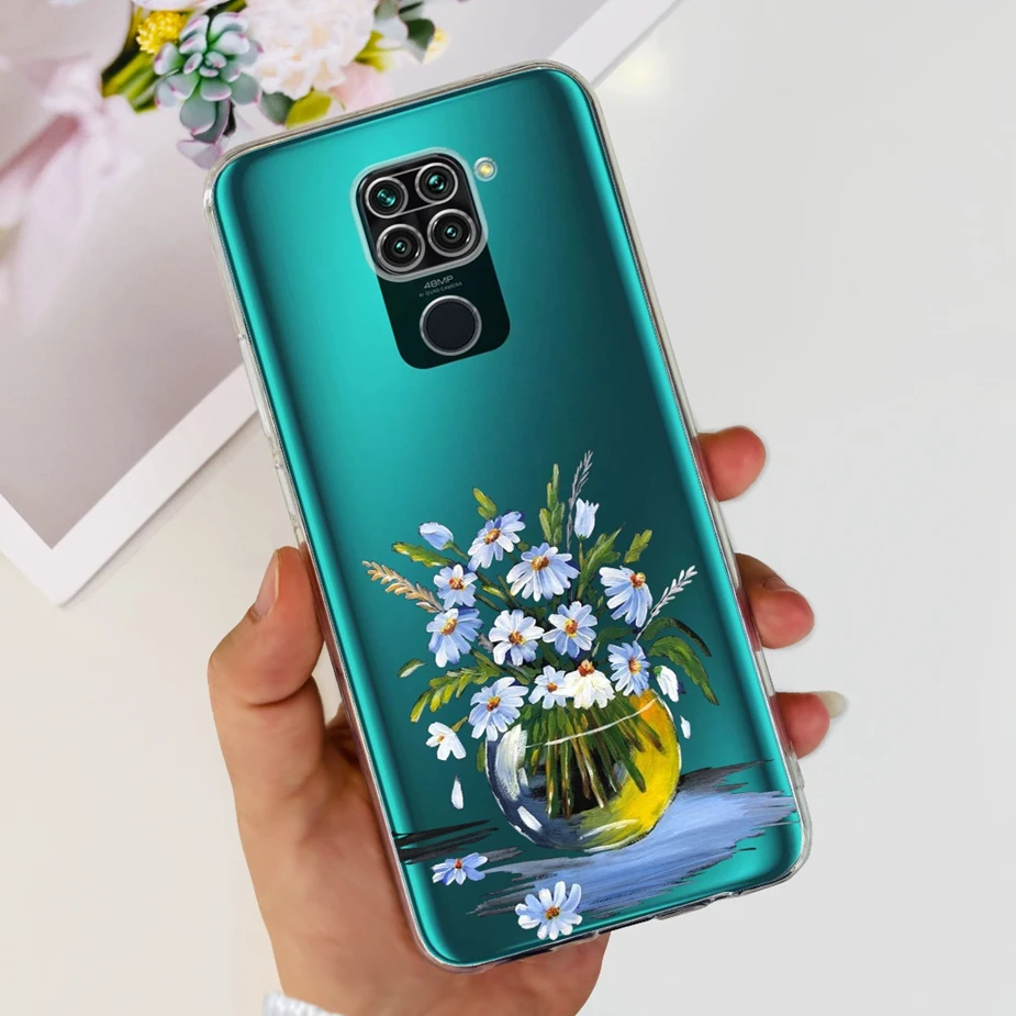 Cute Painted Clear Silicone Soft Phone Case Bumper Cover