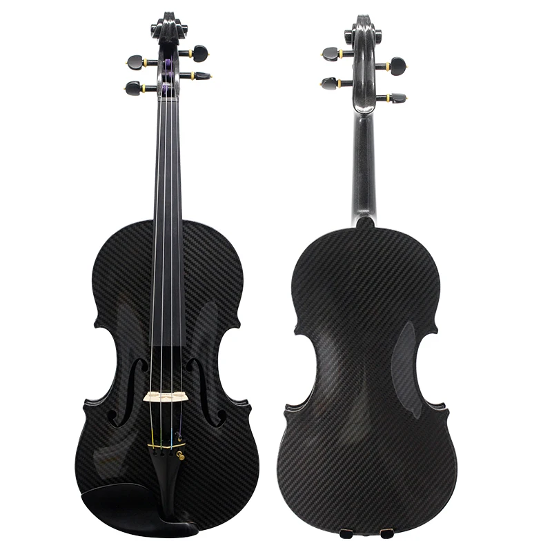 Tongling Factory High Grade Carbon Violin Full Size 4/4 Carbon Fiber Violin