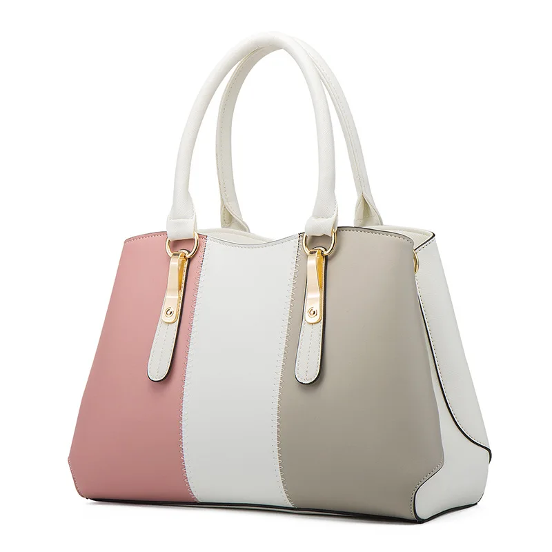 

Luxury Leisure Large Capacity PU Leather Shoulder Baghandbag Single Shoulder Messenger Bag Mother Bag Three Bag Ladies Handbag