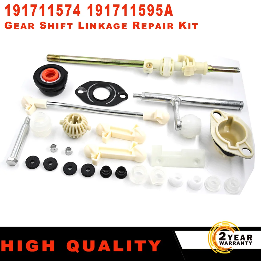 

For VW GOLF JETTA MK2 1983-1992 Gear Shifting Repair 191711574 191711595A Car Gearbox Gear Shift Linkage Repair Kit