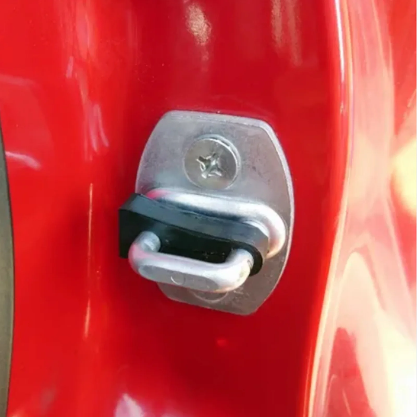 Door Lock Buffer Damper For Suzuki Grand Vitara 2005-Soundproof Insulation Quiet Deaf Creaking Noise Seal Stopper Deadener door lock damper
