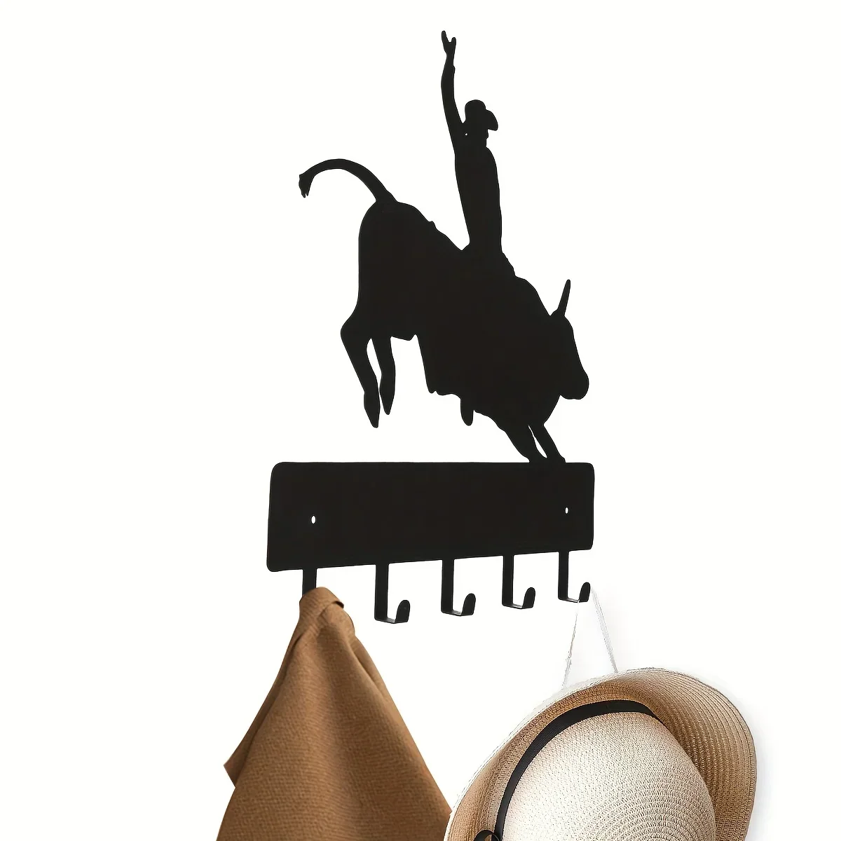

CIFBUY Deco Wall Hooks Metal Silhouette Key Hooks Household Multi-Purpose Clothes Bag Coat Rack Key Holder Home Decor