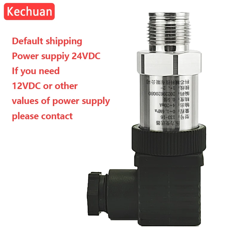 Flat film pressure transmitter sanitary diaphragm pressure sensor measuring crude oil glue RS485 4-20mA anti blocking type