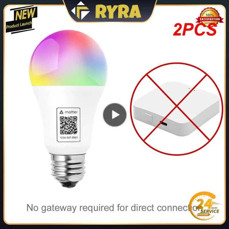 

Умная лампа RGBW GU10 E27 E14 с пультом дистанционного управления, 2 шт.