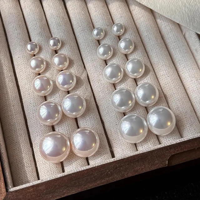 Bijoux en argent Sterling 925 pour femmes, boucles d'oreilles en perles blanches laiteuses, à la mode, cadeau pour filles et dames
