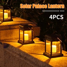 Lanterne solaire LED suspendue au design rétro, luminaire décoratif d'intérieur, idéal pour un jardin, une pelouse ou un plancher