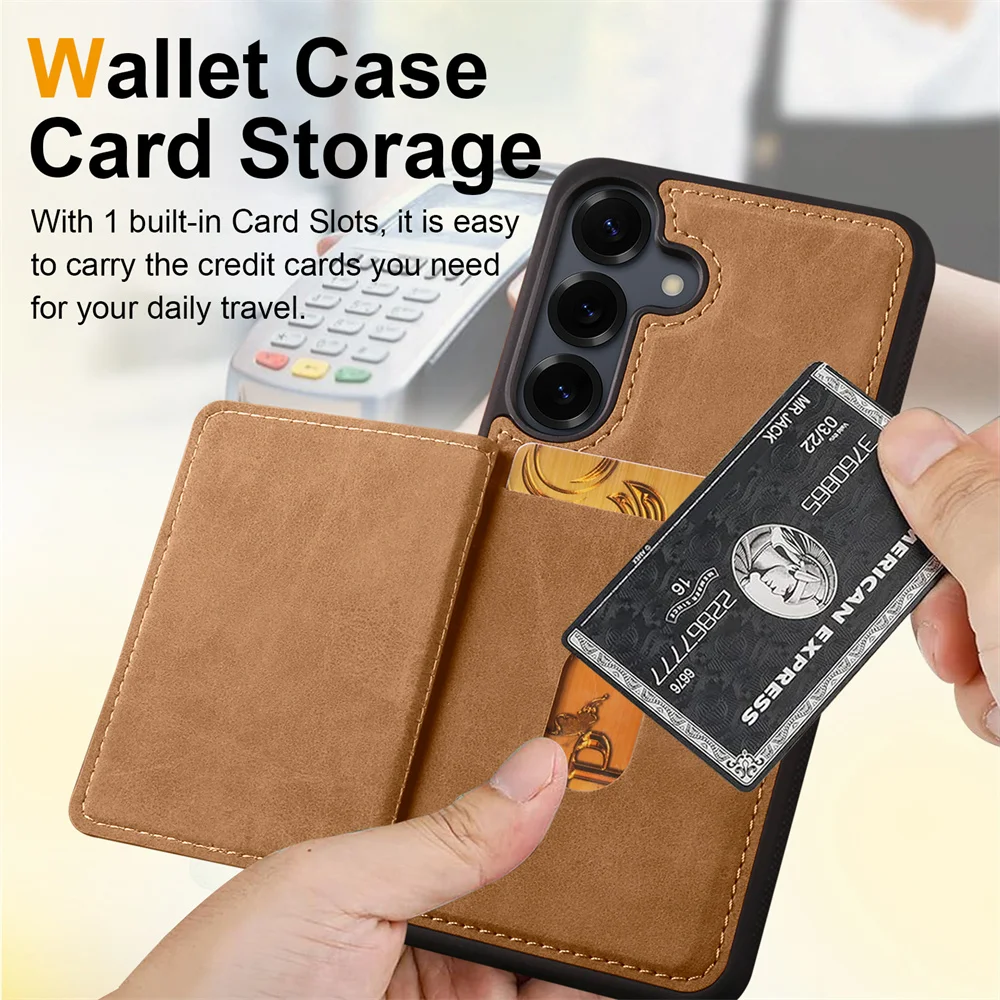 Luxury Card Holder Phone Case Cover, Enhanced Protection and Style
